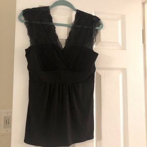 Lacey Black Top